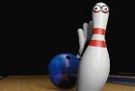 Blue bowling ball and pin meme ♥ Bowling Ball Crashing Into 